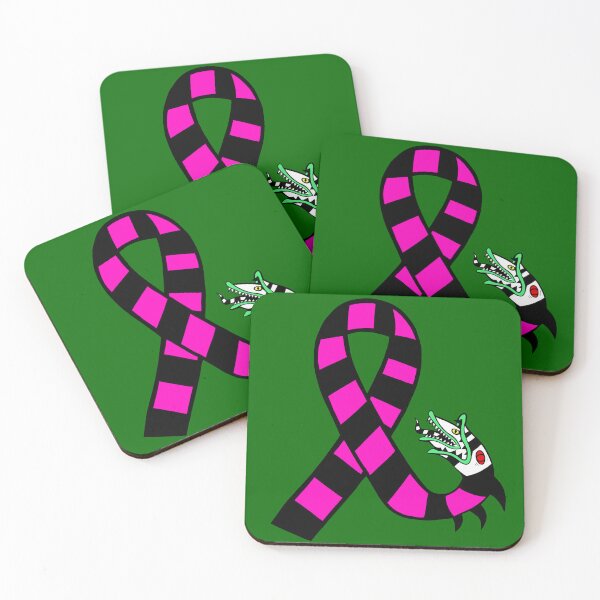 Item preview, Awareness Ribbon Creepy Worm (Pink) designed and sold by CaitlynConnor.