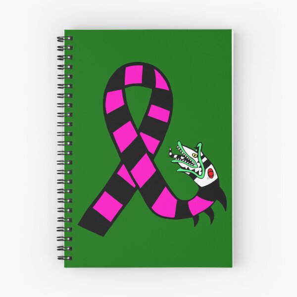 Item preview, Awareness Ribbon Creepy Worm (Pink) designed and sold by CaitlynConnor.