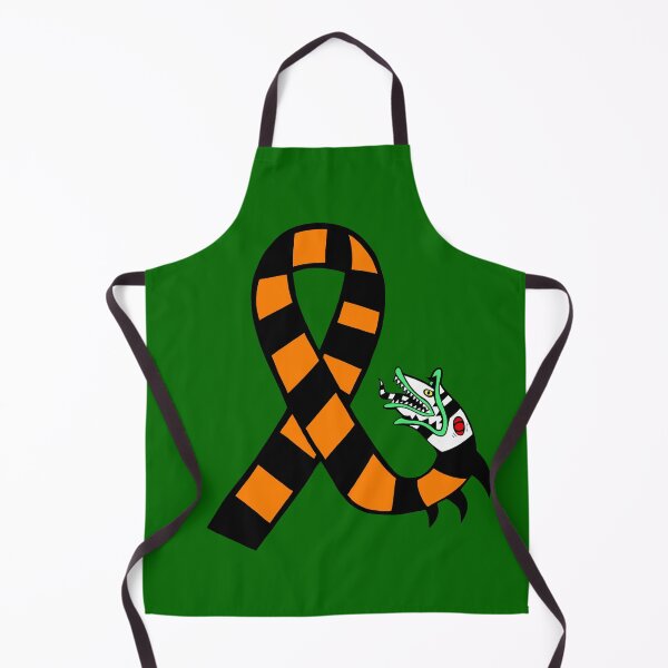 Item preview, Awareness Ribbon Creepy Worm (Orange) designed and sold by CaitlynConnor.