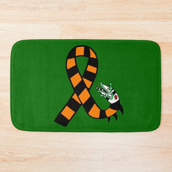 Item preview, Awareness Ribbon Creepy Worm (Orange) designed and sold by CaitlynConnor.