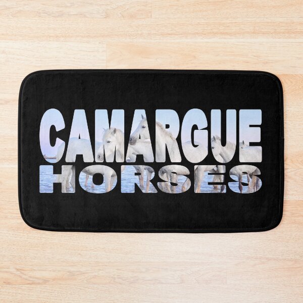 Item preview, CAMARGUE HORSES - White Horses on the Beach Sunset Pastels designed and sold by Adam Gormley.