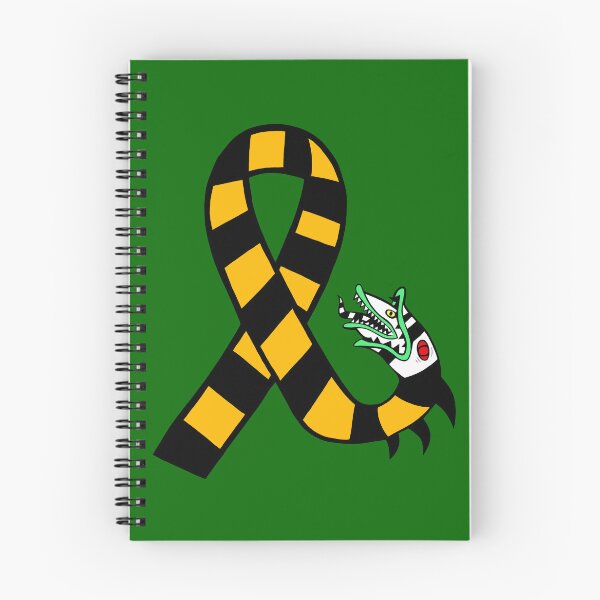 Item preview, Awareness Ribbon Creepy Worm (Yellow) designed and sold by CaitlynConnor.