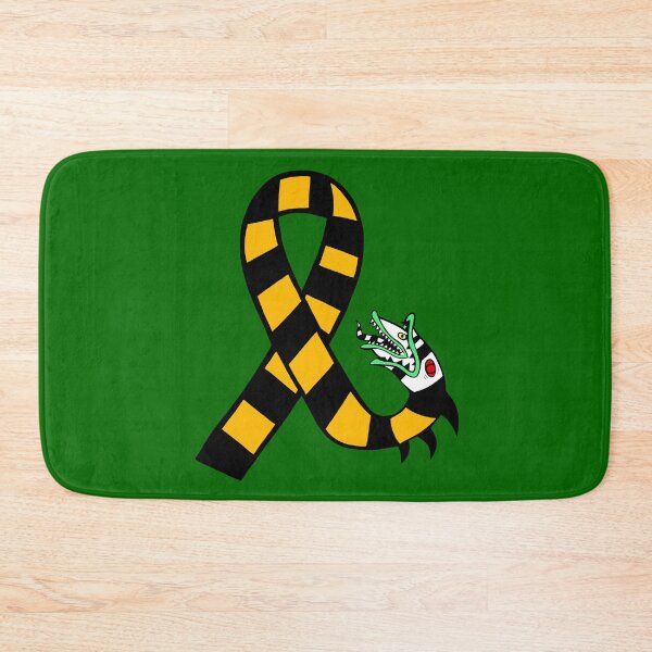 Item preview, Awareness Ribbon Creepy Worm (Yellow) designed and sold by CaitlynConnor.