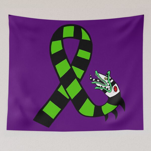 Item preview, Awareness Ribbon Creepy Worm (Green) designed and sold by CaitlynConnor.