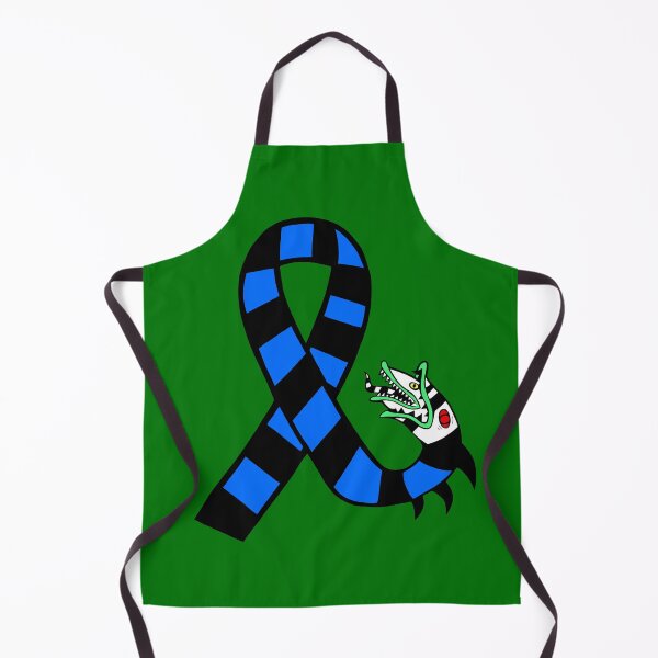 Item preview, Awareness Ribbon Creepy Worm (Blue) designed and sold by CaitlynConnor.