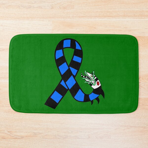 Item preview, Awareness Ribbon Creepy Worm (Blue) designed and sold by CaitlynConnor.