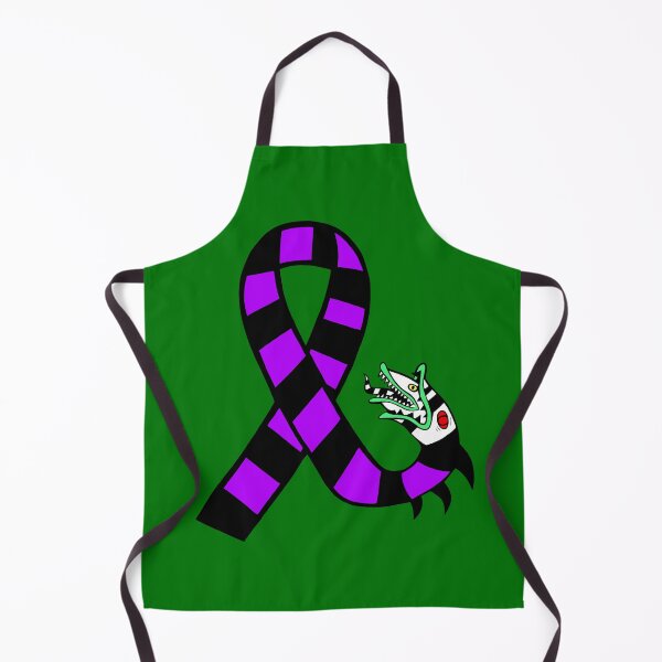 Item preview, Awareness Ribbon Creepy Worm (Purple) designed and sold by CaitlynConnor.