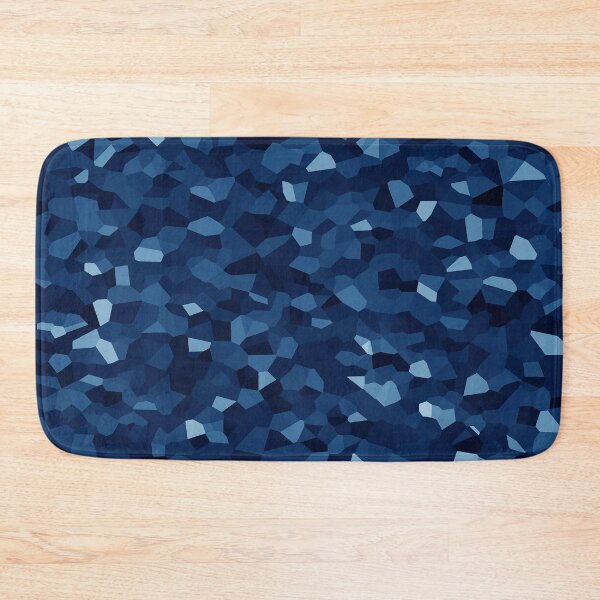 Item preview, Navy blue-black camouflage pattern designed and sold by wonghong.