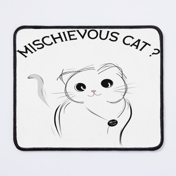 Item preview, personal lies, cat lies, pet lies, instructive lesson of a Kitten cat, line art, tiger cub, mischievious cat or tiger? designed and sold by Bobraiis.