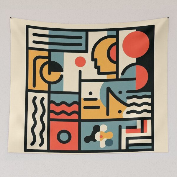 Item preview, Bold Simplicity - Retro Minimalist Art - 010 designed and sold by sagaofsilence.
