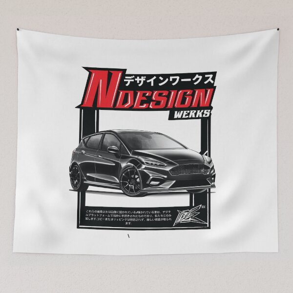 Item preview, ford fiesta st mk8 black  designed and sold by NaquashM.