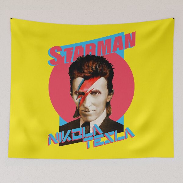 Item preview, Nikola Tesla - The Original Starman designed and sold by zrofux.