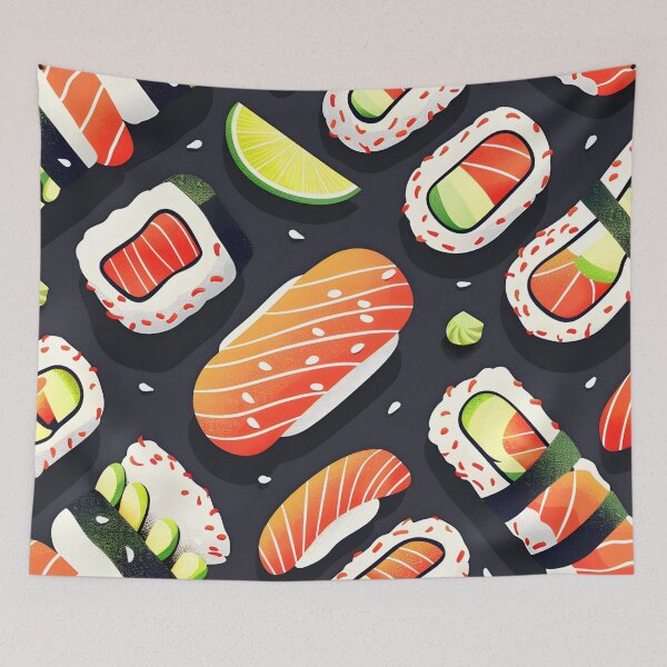 Item preview, Sushi Sushi pattern designed and sold by DerSenat.