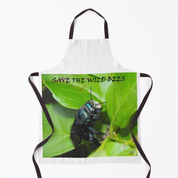 Item preview, Save the wild bee Xylocopa aerata designed and sold by BeeBabette.