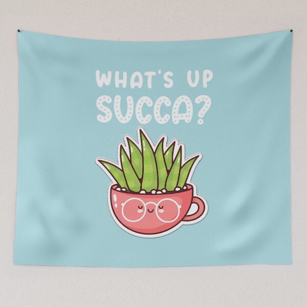 Item preview, what's up succa? designed and sold by wesdesignshop.