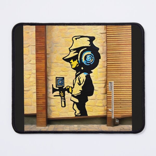 Aperçu de l'œuvre Pas Banksy ! créée et vendue par 3PointClick.
