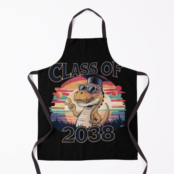 Item preview, Class of 2038 Dinosaur Peace sign hand Graduation retro designed and sold by MTRBSK11.