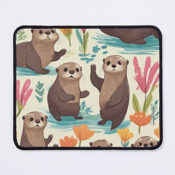 Item preview, Cute Otters designed and sold by TrendyGalaxy.