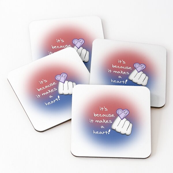 Item preview, Finger Heart Explanation designed and sold by MorningFlowerA.
