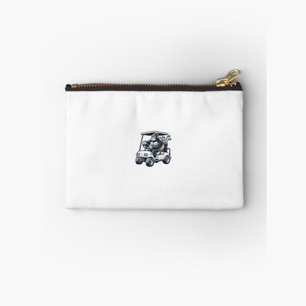 Item preview, Gorilla Driving Golf Cart Sticker | Fun Golfing Gorilla Art designed and sold by popculture by Christian.