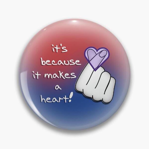 Item preview, Finger Heart Explanation designed and sold by MorningFlowerA.