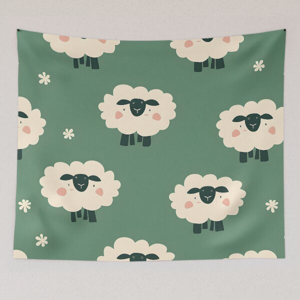 Item preview, Cute sheep | sheep pattern designed and sold by DerSenat.