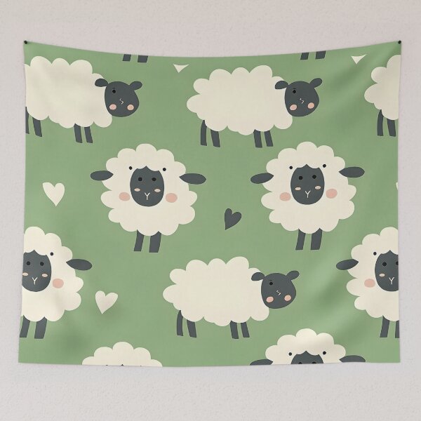 Item preview, Cute sheep | sheep pattern designed and sold by DerSenat.