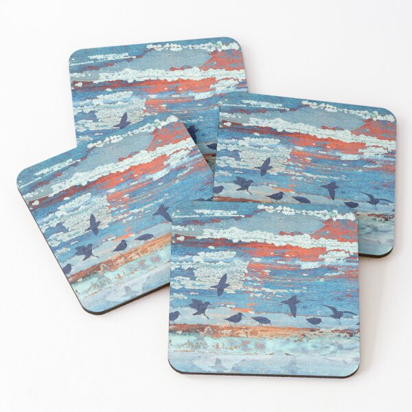 Item preview, Foraging Dunlin Flock - Art from Urban Decay designed and sold by Hadrianwild.