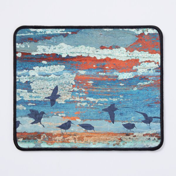 Item preview, Foraging Dunlin Flock - Art from Urban Decay designed and sold by Hadrianwild.