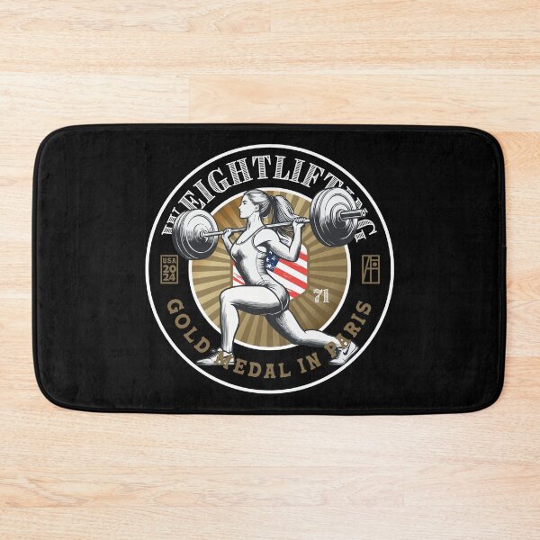 Item preview, 2024 - USA - WEIGHTLIFTING - GOLD MEDAL - PARIS - 1 designed and sold by ArtProjectShop.