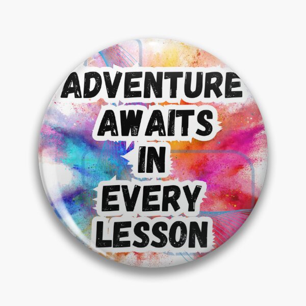 Item preview, Adventure awaits in every lesson designed and sold by dreampulsehub.