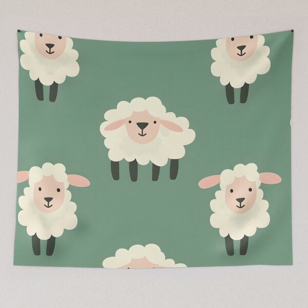 Item preview, Cute sheep | sheep pattern designed and sold by DerSenat.