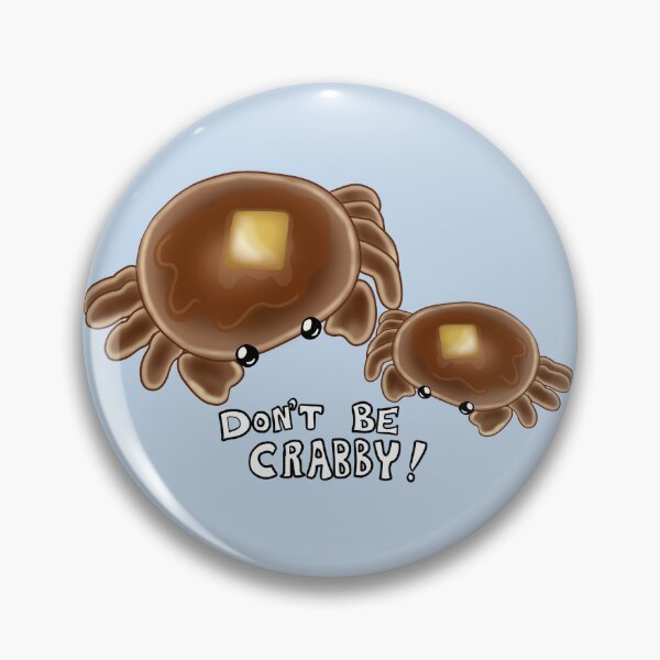 Item preview, Don't be Crabby (No Background) designed and sold by PyroAshes.