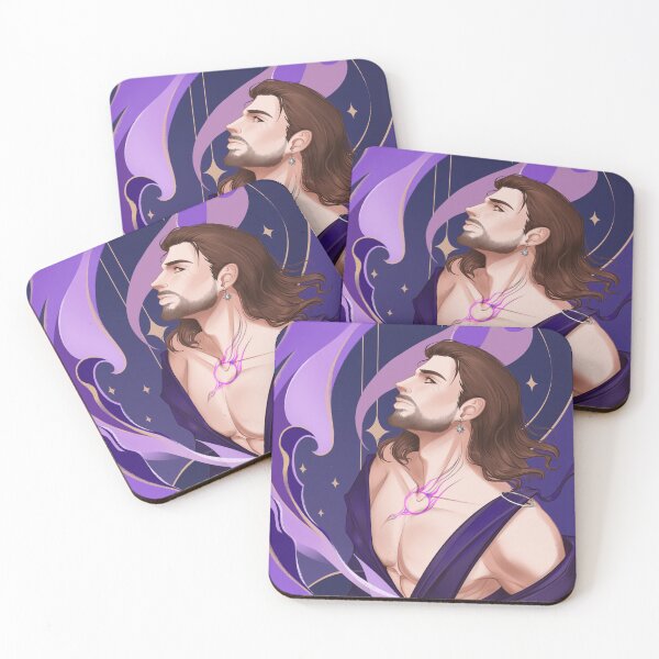 Item preview, Gale from Waterdeep Wizard BG3 Starry sky designed and sold by IrinaCapitan.
