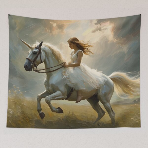 Item preview, Unicorn Lass designed and sold by ShaneWalkerArt.