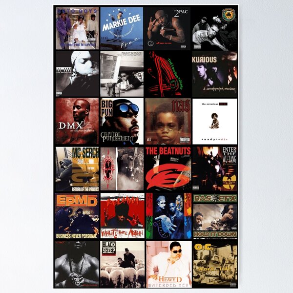 Artikel-Vorschau von 90er Hip-Hop-Klassiker Teil 1, designt und verkauft von Fed Up Design & Creation.