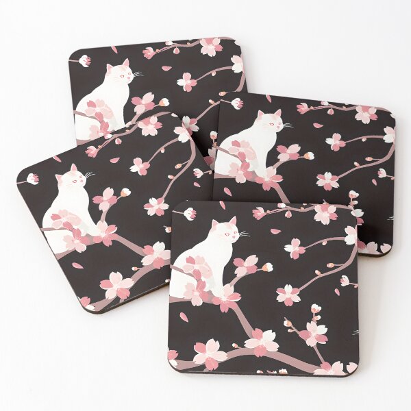 Item preview, Cat Cherry Blossom Festival | Cherry Blossoms | Japanese Cat designed and sold by DerSenat.