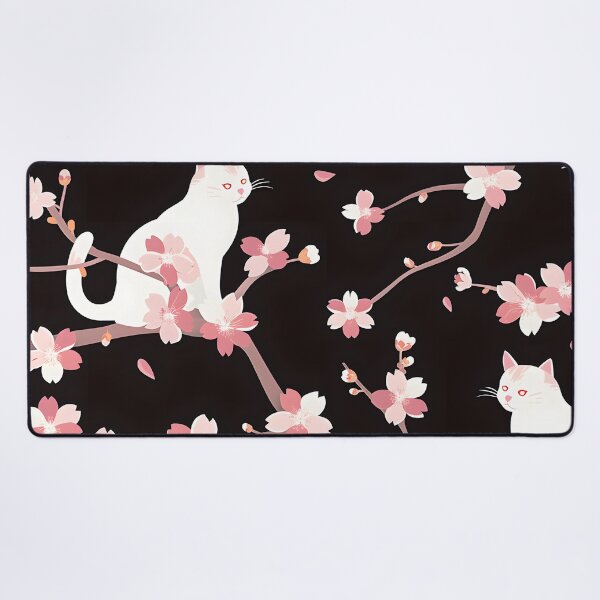 Item preview, Cat Cherry Blossom Festival | Cherry Blossoms | Japanese Cat designed and sold by DerSenat.