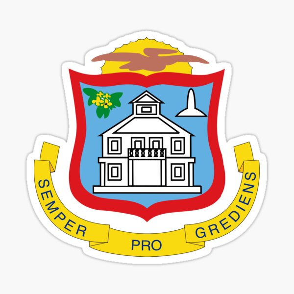 Item preview, Sint Maarten Coat of Arms designed and sold by PZAndrews.