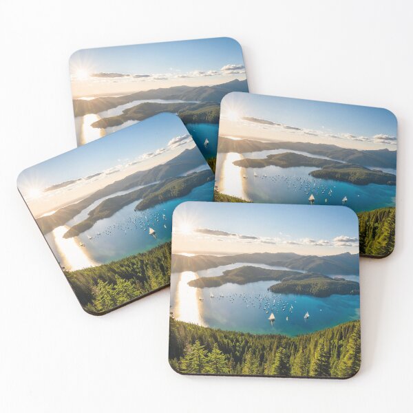 Item preview, Mirror-like lake nestled designed and sold by Sijtipat.
