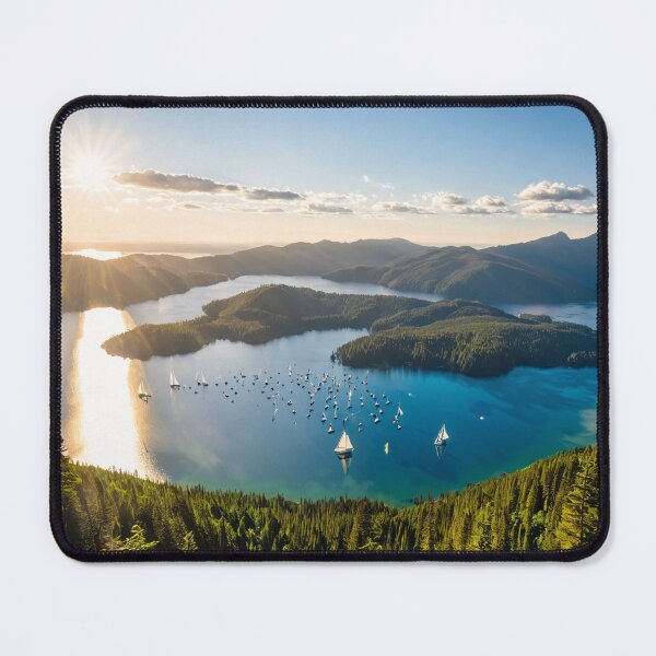 Item preview, Mirror-like lake nestled designed and sold by Sijtipat.
