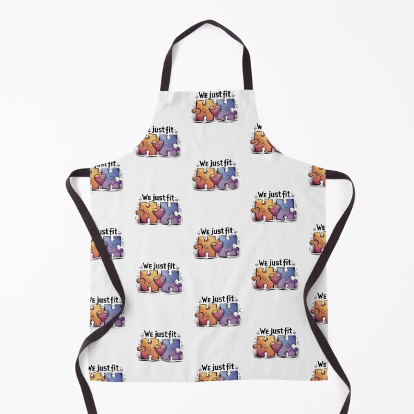 Item preview, Perfect Match: We Just Fit Puzzle Design designed and sold by Colorful-Garden.