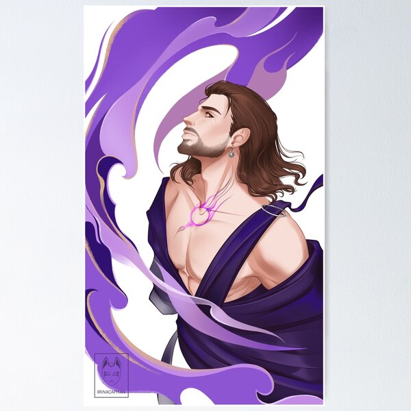 Item preview, Gale from Waterdeep Wizard BG3 Magic designed and sold by IrinaCapitan.