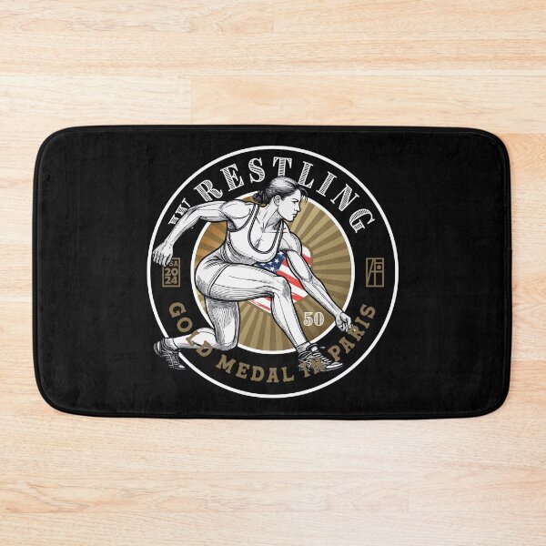 Item preview, 2024 - USA - WRESTLING 50kg - GOLD MEDAL - PARIS - 1 designed and sold by ArtProjectShop.