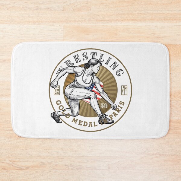 Item preview, 2024 - USA - WRESTLING 50kg - GOLD MEDAL - PARIS - 2 designed and sold by ArtProjectShop.