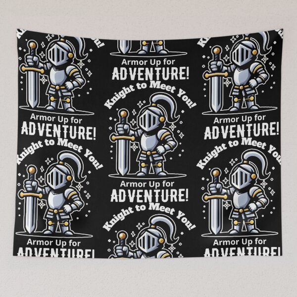 Item preview, Knight to Meet You, Armor Up for a Golden Adventure designed and sold by SplashTastic.