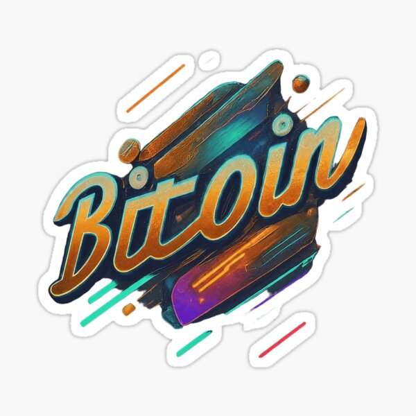 Bitcoin Currency || Crypto Currency Sticker