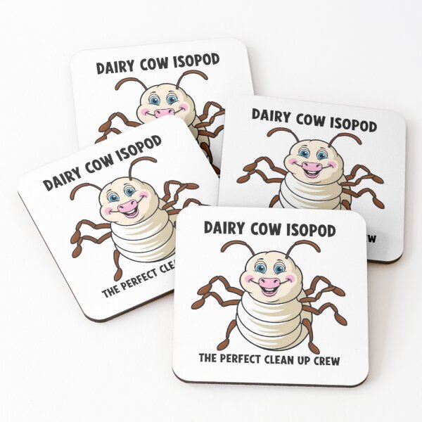 Item preview, Unique Dairy Cow Isopod Art Design. designed and sold by RabiaDesigns.