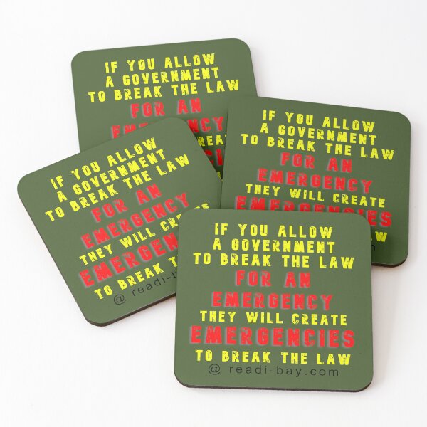 Item preview, If You Allow Gov To Break Law designed and sold by AlienAlmanac.