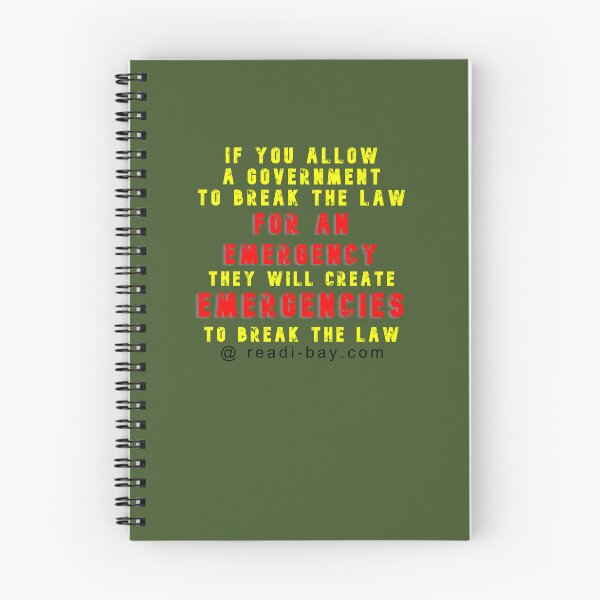 Item preview, If You Allow Gov To Break Law designed and sold by AlienAlmanac.